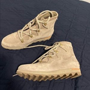 Sorel suede ankle boots